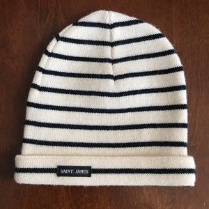 Breton sailor stripe French woolen hat Saint James